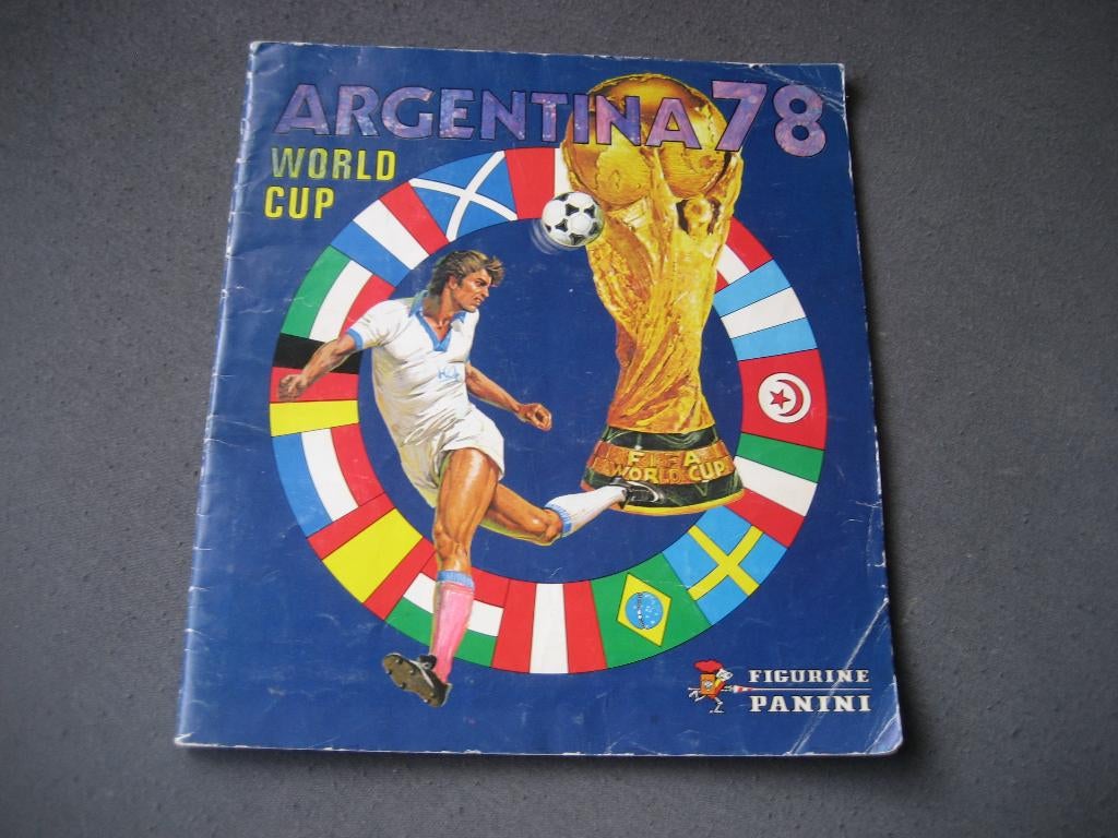 panini wk 1978 album, Ophalen of Verzenden, Gebruikt, Meerdere stickers