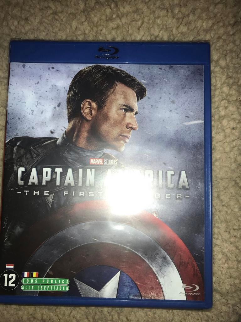 Captain America: The First Avenger Blu-ray, Cd's en Dvd's, Ophalen of Verzenden, Gebruikt, Actie