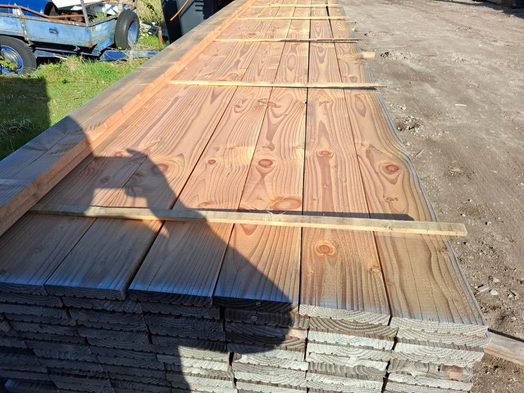 Douglas vlonderplanken 4 meter bezorgen mogelijk, Ophalen, Nieuw, A, Hout