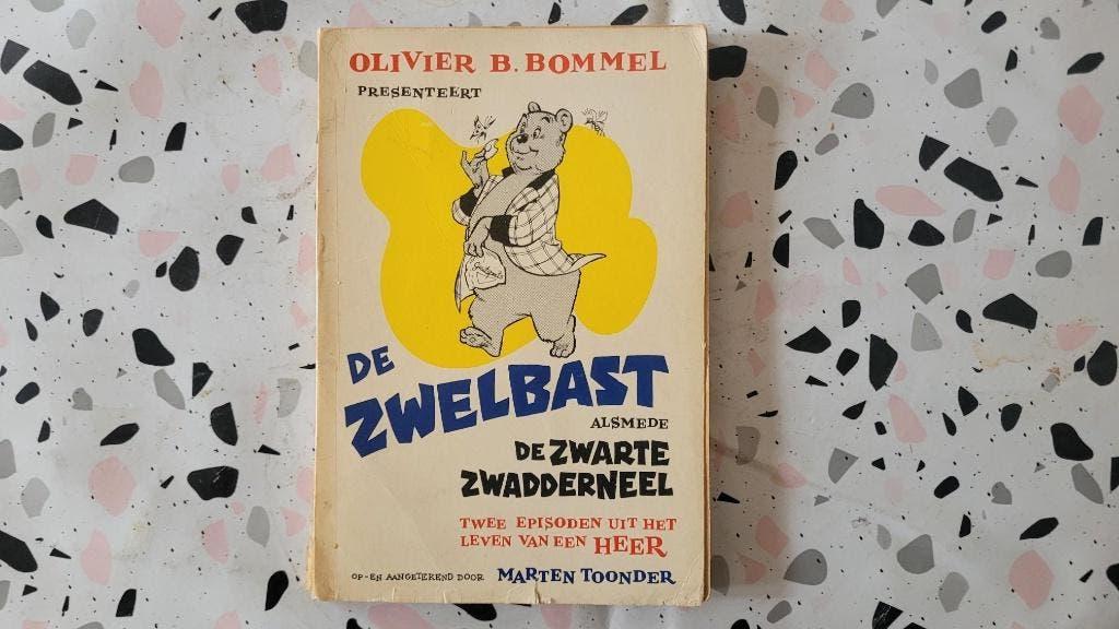 M.Toonder: De Zwelbast/De Zwarte Zwadderneel(1962), Eén stripboek, Ophalen of Verzenden, Gelezen
