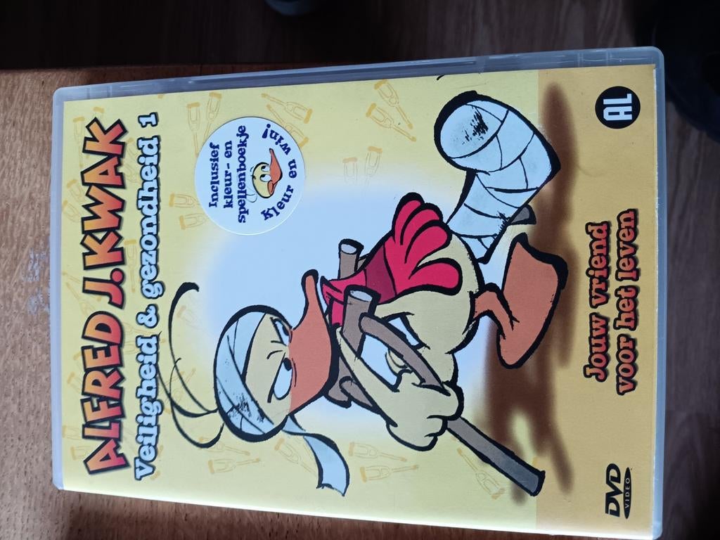 Alfred J. Kwak - Veiligheid & Gezondheid 1 (DVD), Gebruikt, Alle leeftijden, Ophalen of Verzenden, Tv fictie