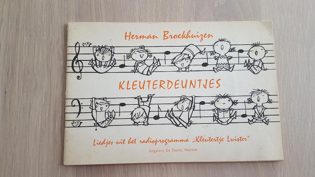 Kleuterdeuntjes, Muziek en Instrumenten, Bladmuziek, Ophalen, Gebruikt, Blokfluit, Artiest of Componist