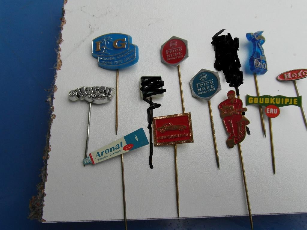pin speldjes, Ophalen of Verzenden, Gebruikt, Overige onderwerpen, Speldje of Pin
