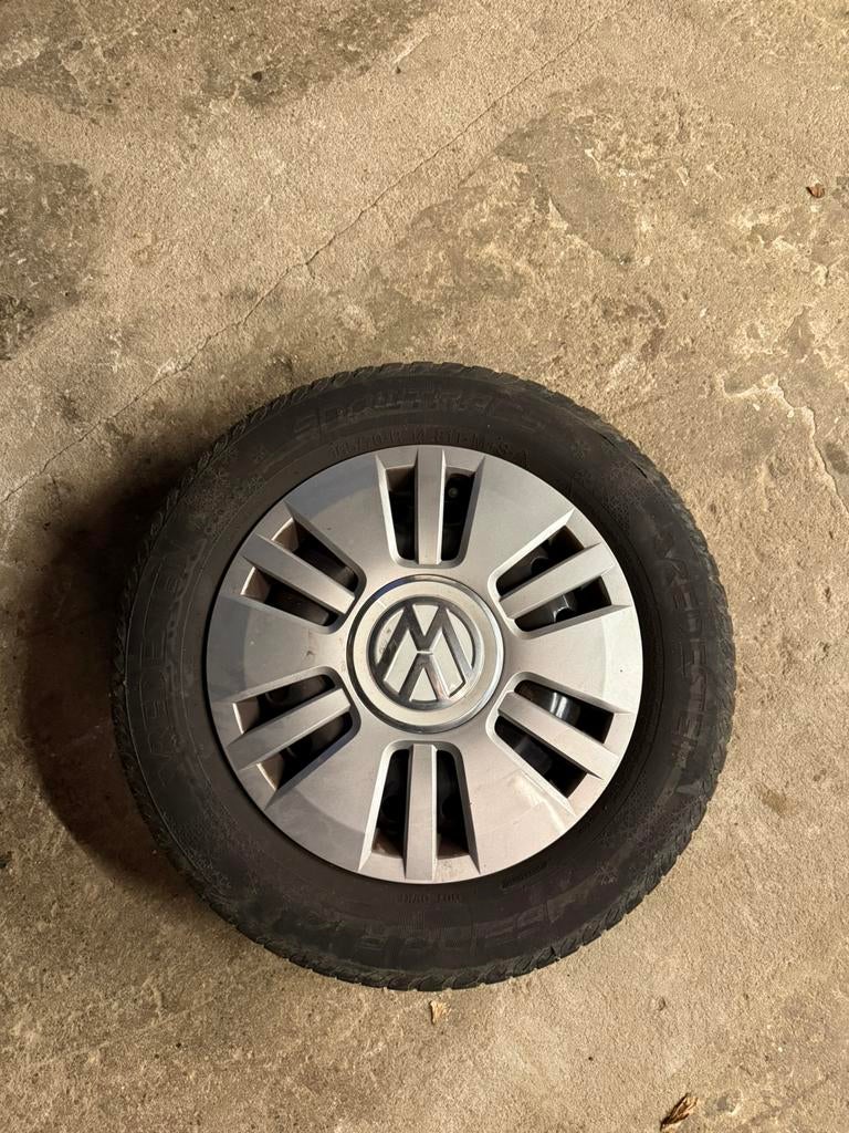 Vw upp banden + velg, Ophalen
