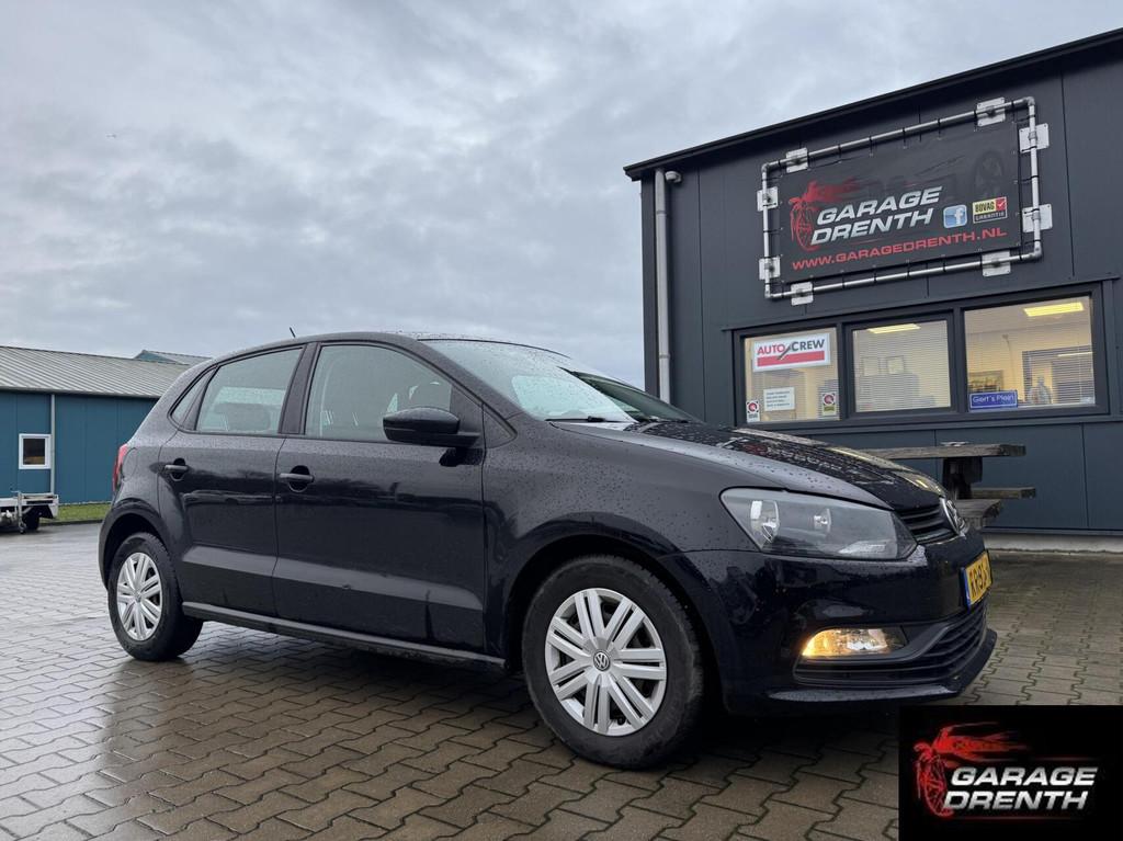 Volkswagen Polo 1.0 Comfortline 5 Deurs, Euro 6, Met garantie (alle), Zwart, Handgeschakeld
