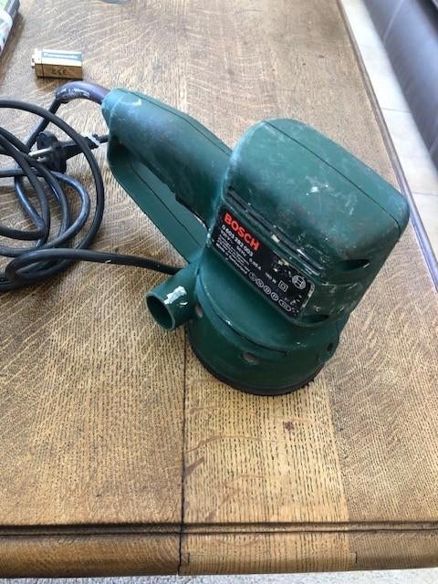 Bosch excentrische schuurmachine, Ophalen, Zo goed als nieuw, Minder dan 600 watt, Excentrische schuurmachine