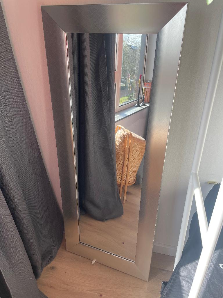 Spiegel, Huis en Inrichting, Woonaccessoires | Spiegels, Ophalen, Gebruikt, Rechthoekig, 150 tot 200 cm
