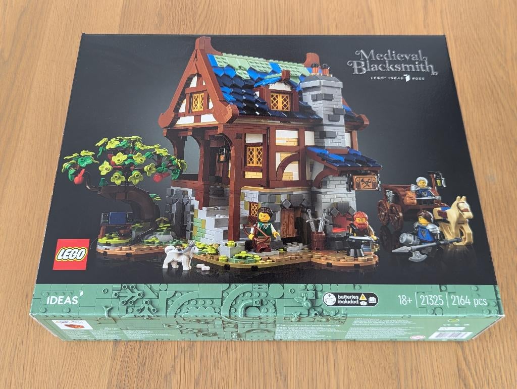 21325 LEGO Ideas Medieval Blacksmith, Lego, Nieuw, Ophalen of Verzenden, Ideas