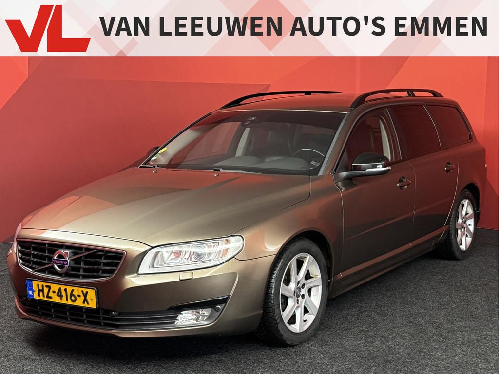 Volvo V70 2.0 D4 Summum | Trekhaak | Leder (bj 2015), Auto's, Volvo, 4 cilinders, Diesel, Lichtsensor, 22 km/l
