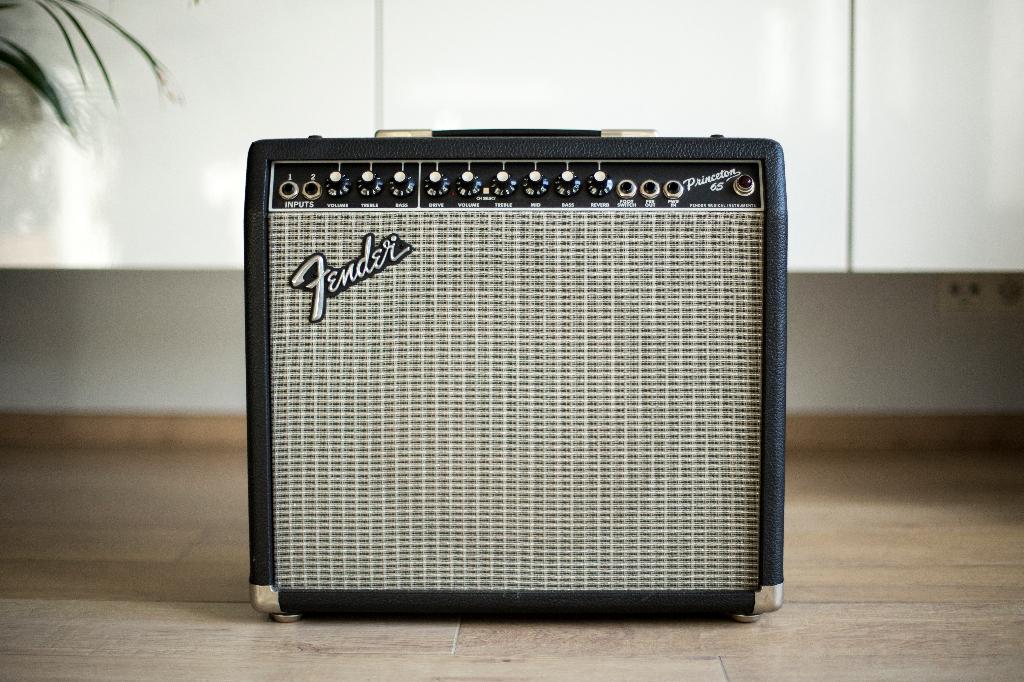 Fender Princeton 65 - opknapper, incl. footswitch, Muziek en Instrumenten, Versterkers | Bas en Gitaar, Ophalen, Gebruikt, Gitaar