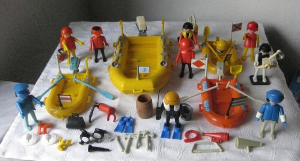 Playmobil alpha 800 plus veel toebehoren vintage zie foto's, Ophalen of Verzenden, Zo goed als nieuw