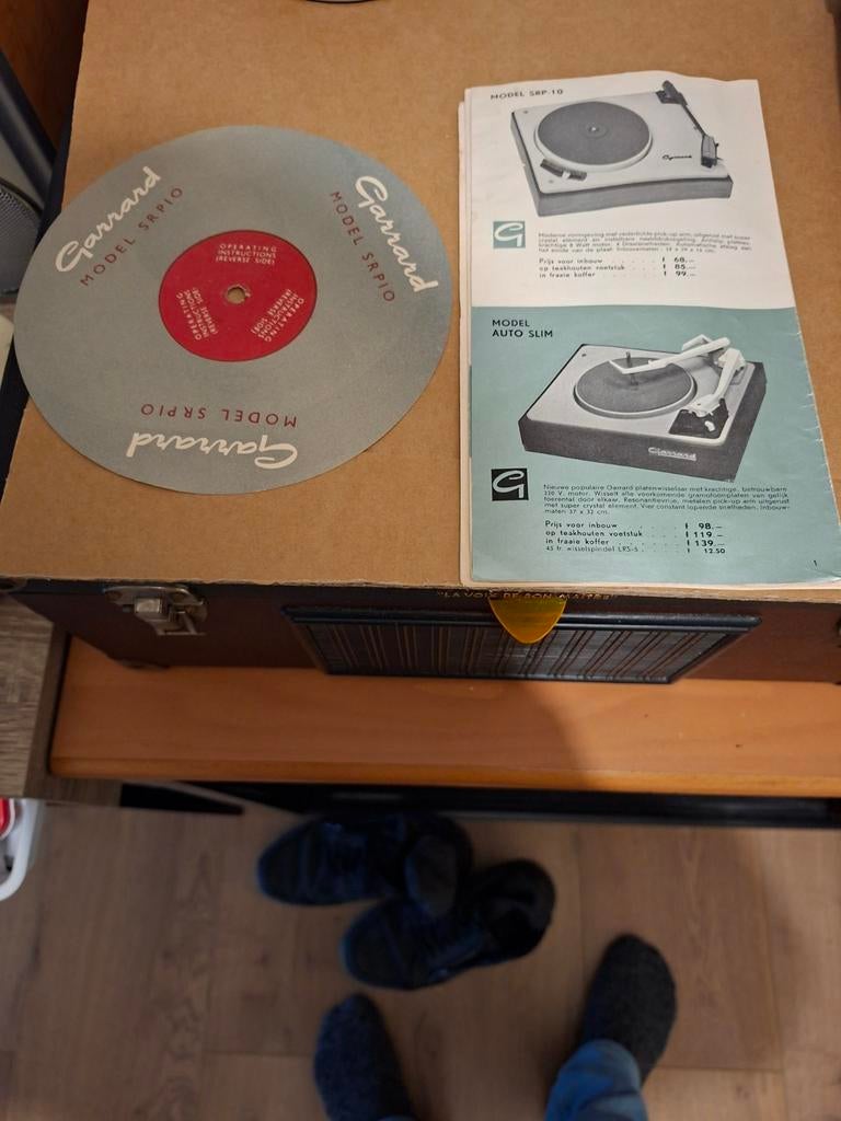 Oude platenspeler Garrard, Ophalen, Overige soorten