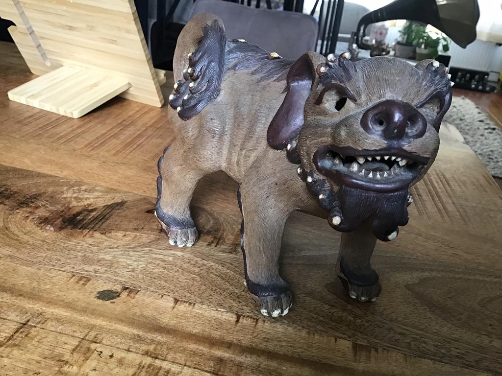 Oud Chinees shiwan foo dog, Antiek en Kunst, Ophalen