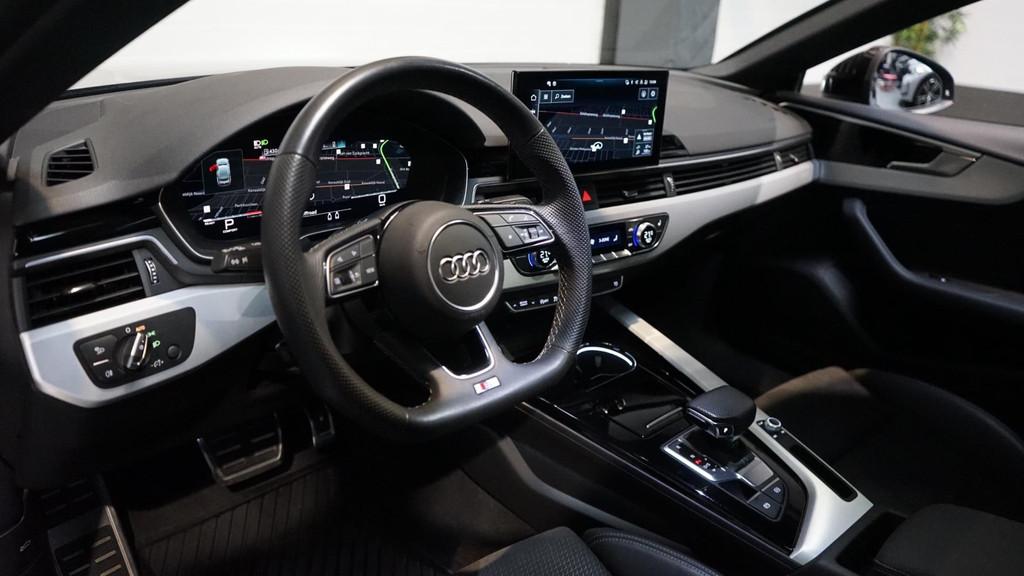 Audi A5 Sportback 35 TFSI 3x S-Line Black Optik AUTOMAAT-ACC, Gebruikt, Zwart, 4 cilinders, Zwart
