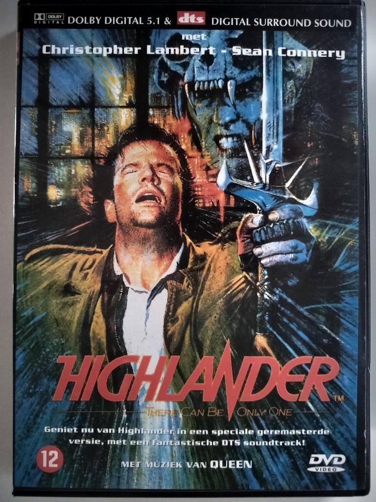 Highlander (1986), Vanaf 12 jaar, Ophalen of Verzenden, Zo goed als nieuw, Actie