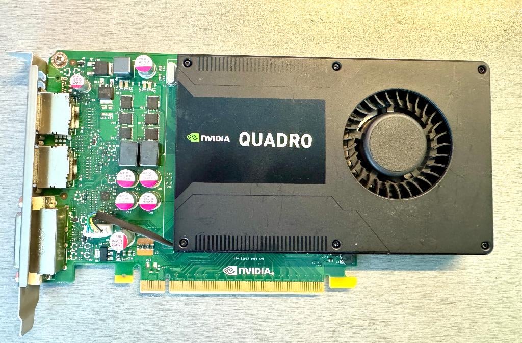 Nvidia Quadro K2000 grafische PCI kaart, Computers en Software, Videokaarten, Gebruikt, GDDR6, DVI, Ophalen of Verzenden