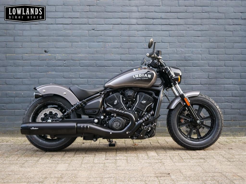 INDIAN MOTORCYCLE SCOUT BOBBER LIMITED + TECH - ACTIE ROAARR