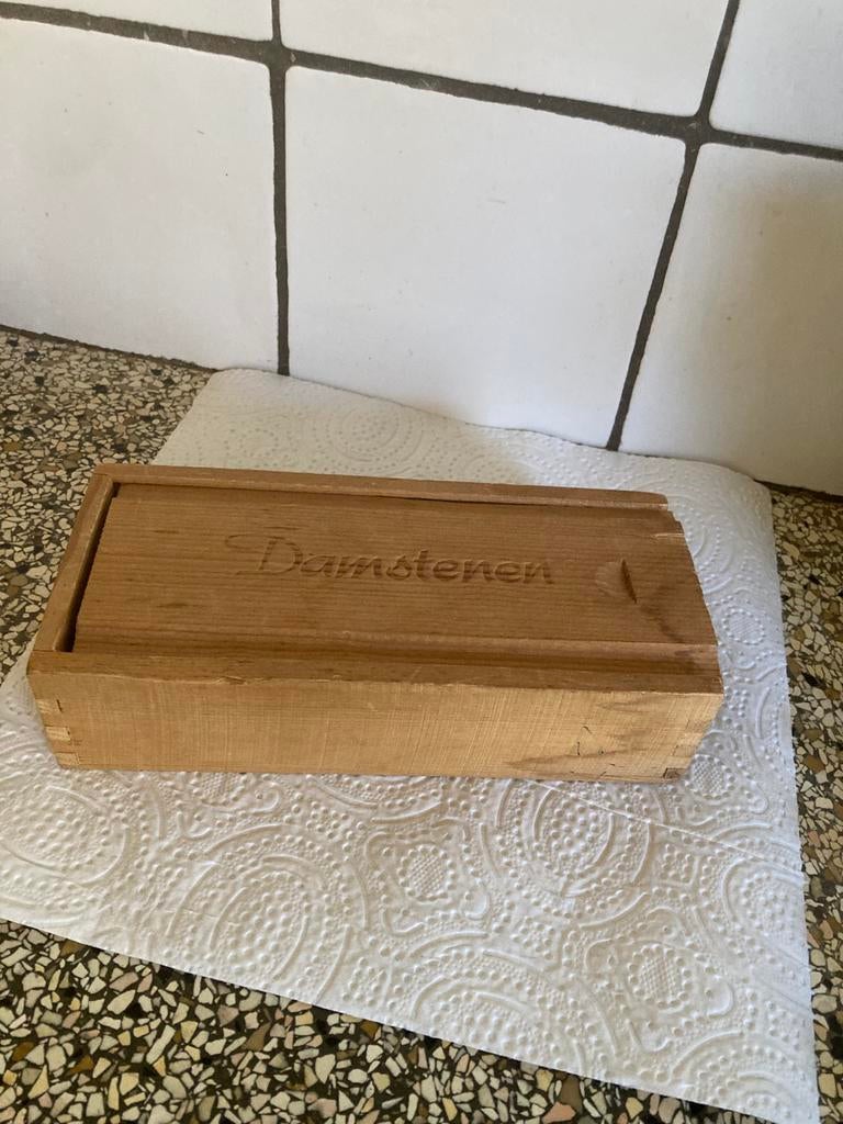 Oude doos damstenen, Ophalen of Verzenden