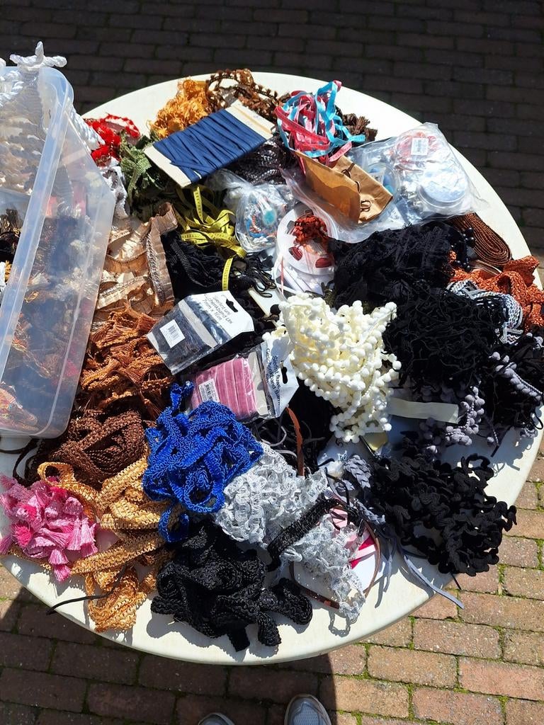 75 meter sierband, nieuw. diverse kleuren en maten (min. 1m), Hobby en Vrije tijd, Naaien en Fournituren, Ophalen of Verzenden