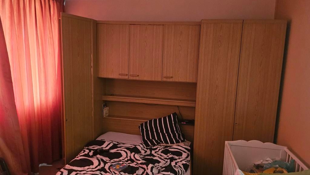 Bed met kasten eraan 160, Ophalen, Tweepersoons