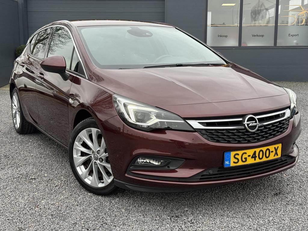 Opel Astra 1.0 Innovation 2e Eigenaar,Navi,Camera,Stuurverw,, Auto's, Lichtsensor, Stof, Gebruikt, 610 kg