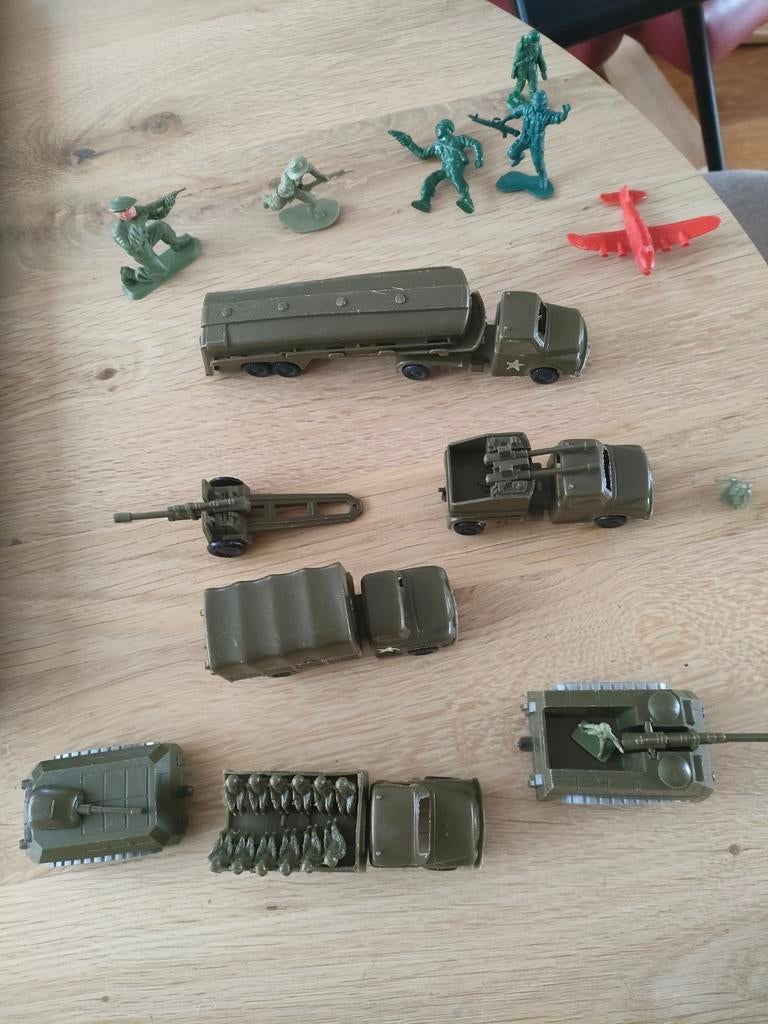 Leger speelgoed set oud, Ophalen of Verzenden