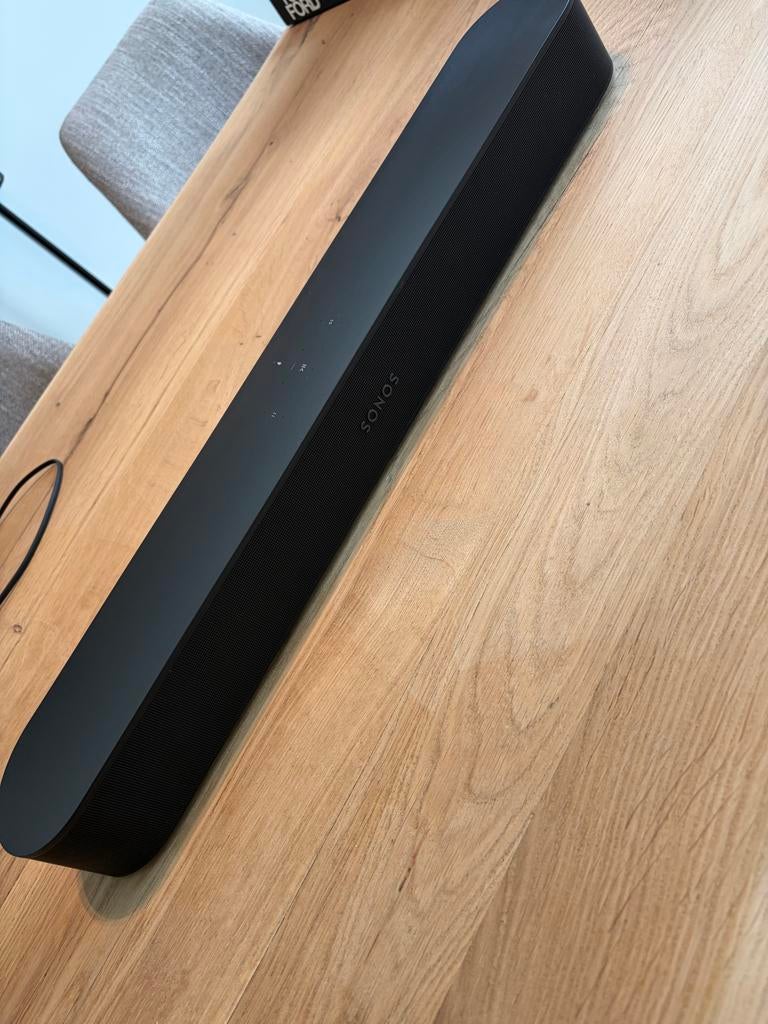 Sonos Beam Gen 2 Soundbar - Zwart, Audio, Tv en Foto, Soundbars, Ophalen of Verzenden, Zo goed als nieuw