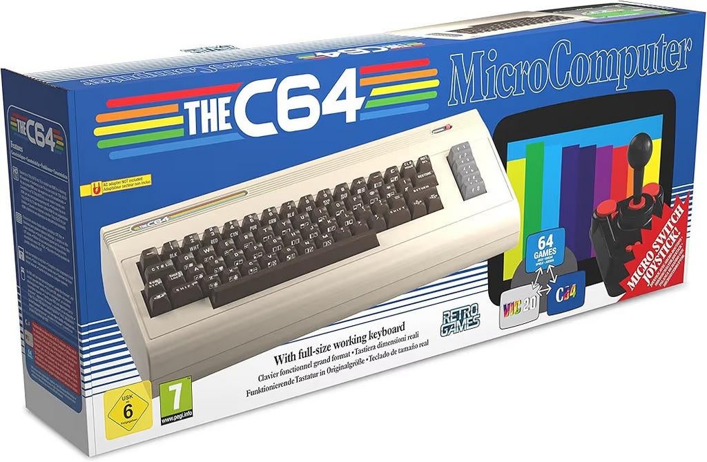 Commodore C64 FULL SIZE. NIEUW in verzegelde/dichte doos!!, Verzenden, Commodore C 64