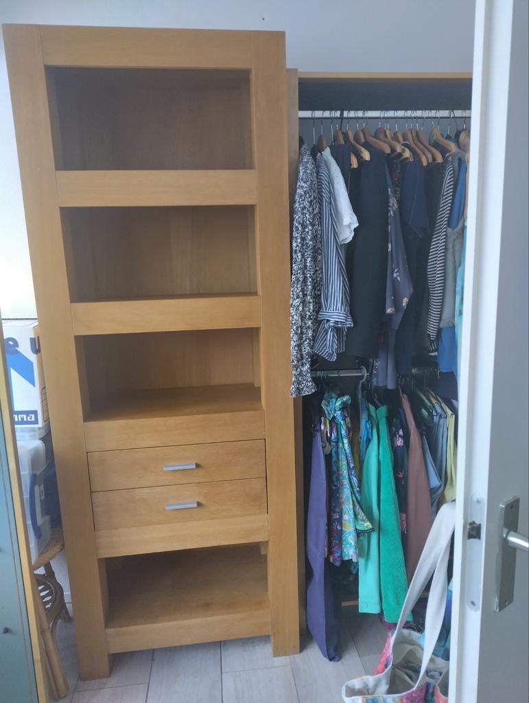 Handgemaakte licht houten kast, Ophalen, Gebruikt, 25 tot 50 cm, 50 tot 100 cm