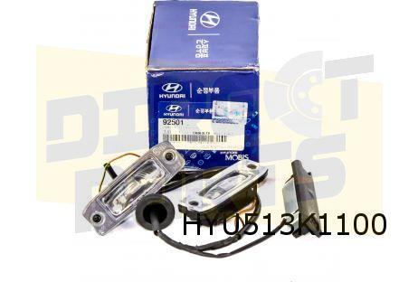 Hyundai  Kona (11/17-2/21-) Kentekenplaatverlichtingsset (cm, -, Verzenden, -, Nieuw