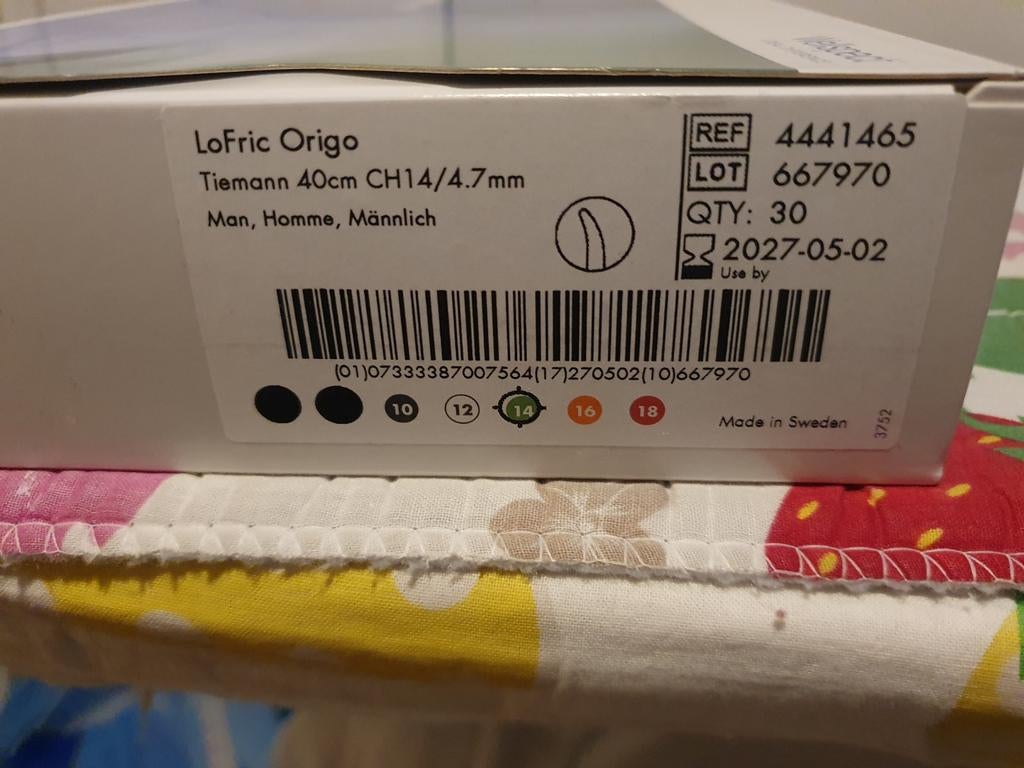 Urine catheter, Ophalen of Verzenden, Nieuw