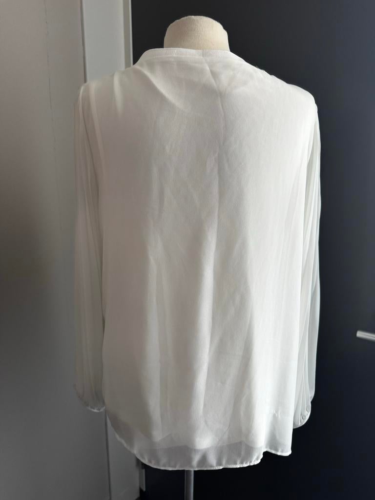 Nieuwe Zara blouse maat L, Kleding | Dames, Ophalen of Verzenden, Nieuw, Maat 42/44 (L), Wit