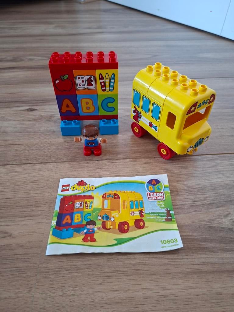 Lego Duplo 10603 Mijn eerste bus, Ophalen, Zo goed als nieuw, Complete set, Duplo