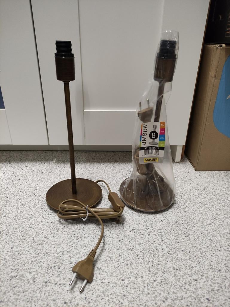 Voet voor tafellamp massieve umbra marshall philips, Ophalen of Verzenden