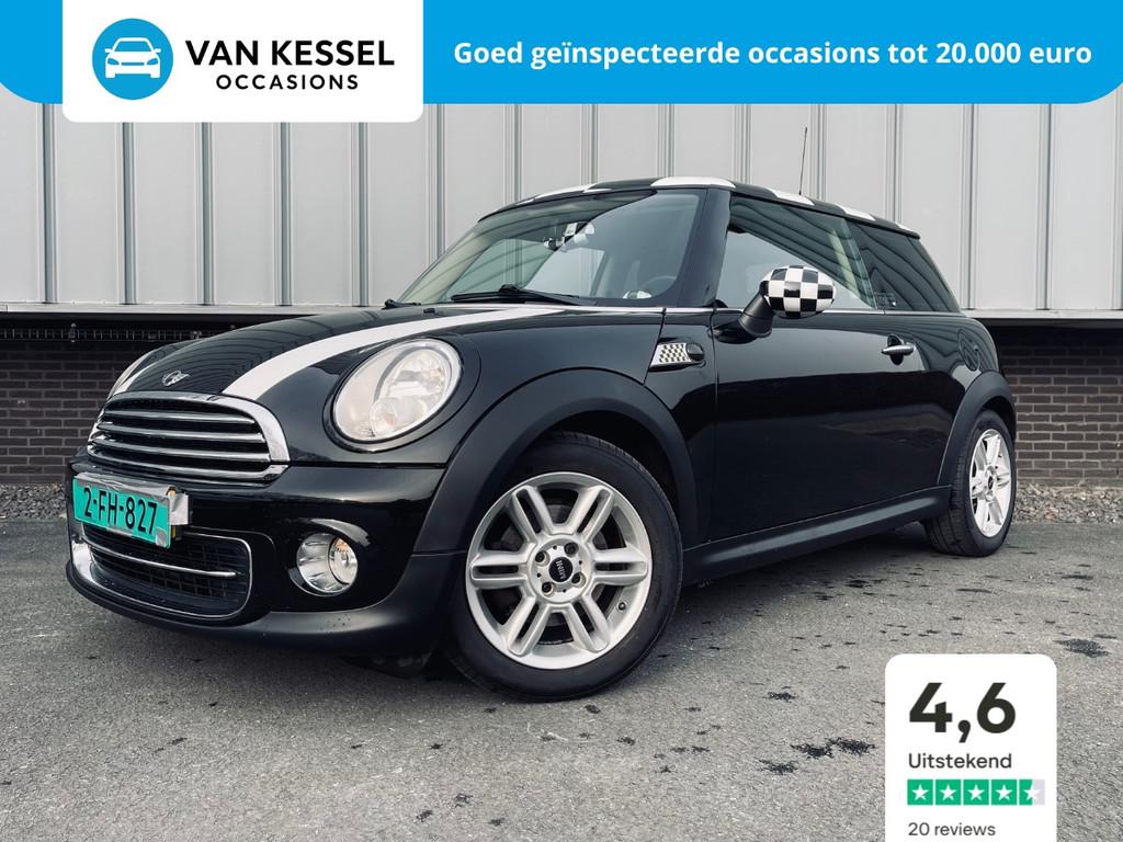 Mini Mini 1.6 Cooper Chili | Airco | Sfeerverlichting | PDC, Euro 5, 4 cilinders, 4 stoelen, Leder en Stof