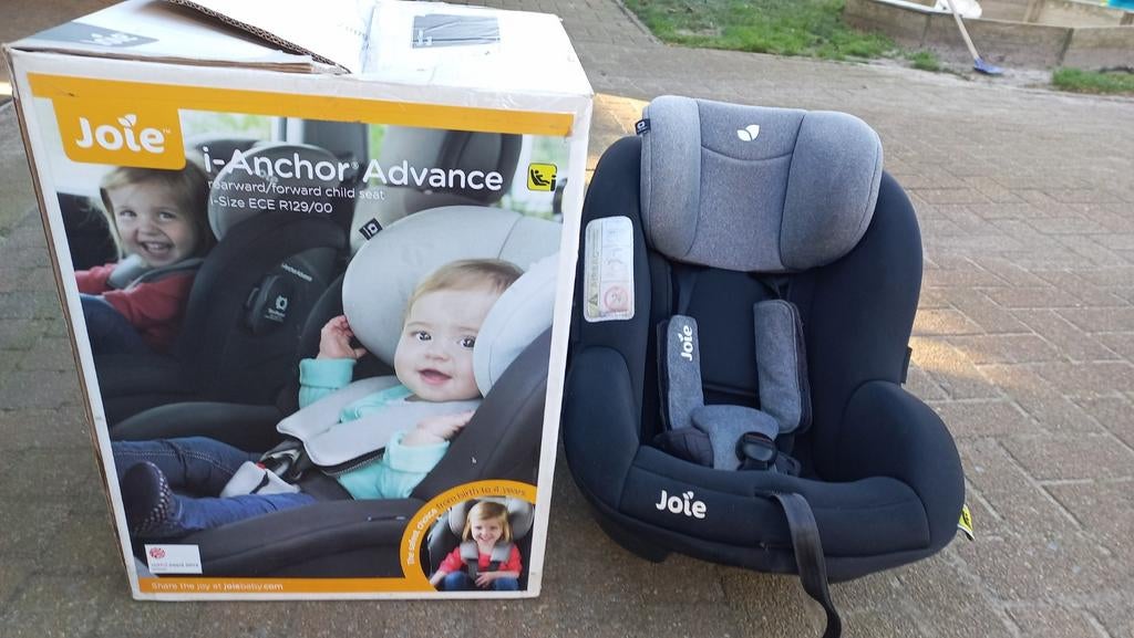 Joie i-Anchor Advance autostoel met i-Base Advance, Kinderen en Baby's, Autostoeltjes, Verstelbare rugleuning, Gebruikt, 0 t/m 18 kg