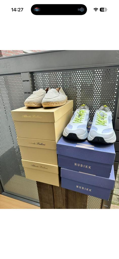 Herensneakers restpartij 10 paar diverse maten nieuw Nubikk, Bruin, Nieuw, Ophalen of Verzenden, Sneakers of Gympen