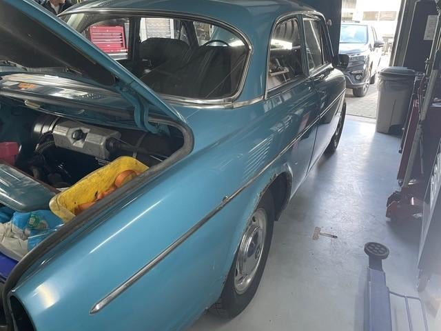 Volvo Amazon 1969 Blauw, Auto's, Achterwielaandrijving, 4 cilinders, Origineel Nederlands, Particulier