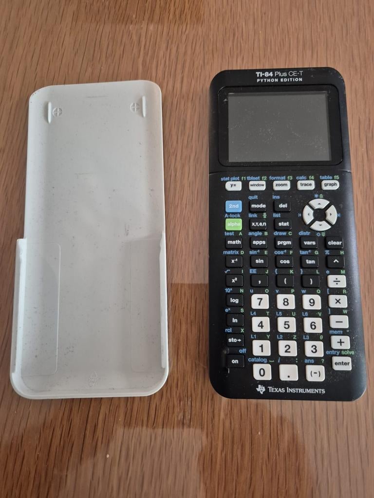 Texas Instruments calculator TI-84 Plus CE-T, Diversen, Schoolbenodigdheden, Ophalen of Verzenden, Zo goed als nieuw