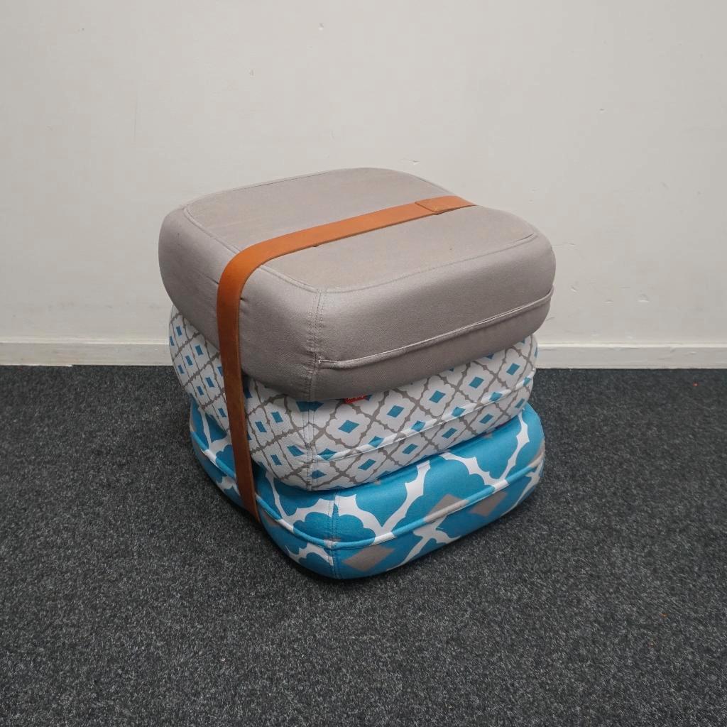 Baboesjka | Fatboy | Poef | Zitkussen | Pessoa Azul, Minder dan 50 cm, Gebruikt, -, Vierkant