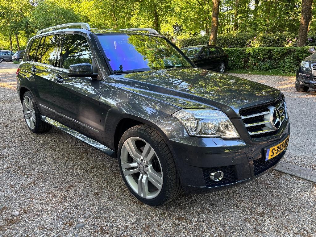 Mercedes-Benz GLK 3.5 Glk350 4MATIC AUT 2008 Grijs, Auto's, Automaat, 1730 kg, Zwart, 2000 kg