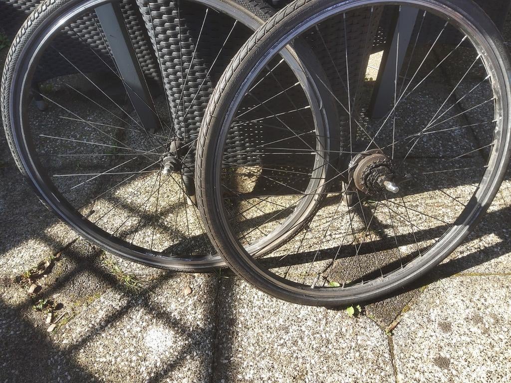 Fietswielen, Ophalen