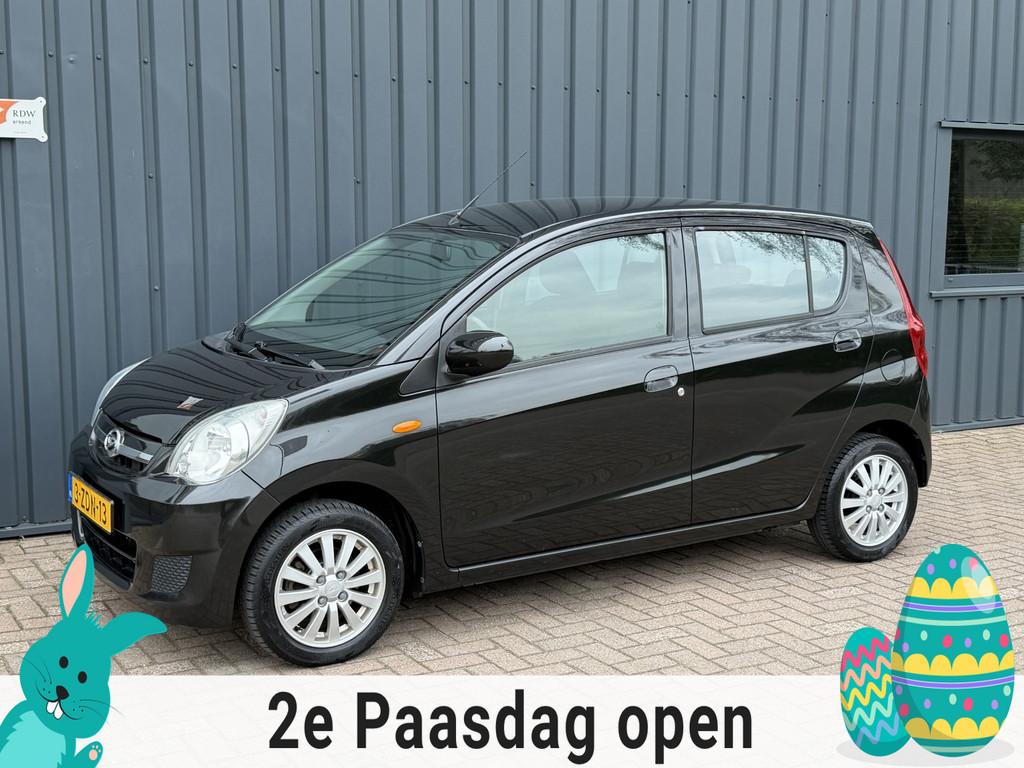 Daihatsu Cuore 1.0 Top AIRCO!/ONDERHOUDEN!/APK!/NETJES!/, Voorwielaandrijving, Stof, Zwart, 18 €/maand