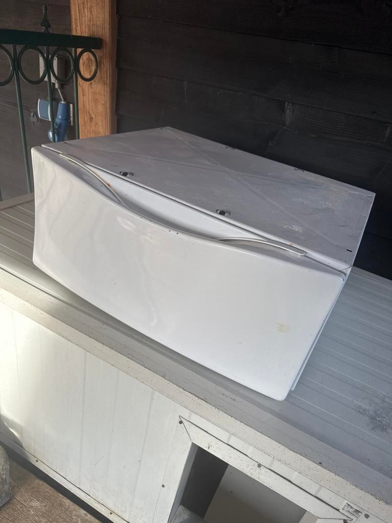 Wasmachine verhoger met lade, Ophalen, Gebruikt, 1200 tot 1600 toeren