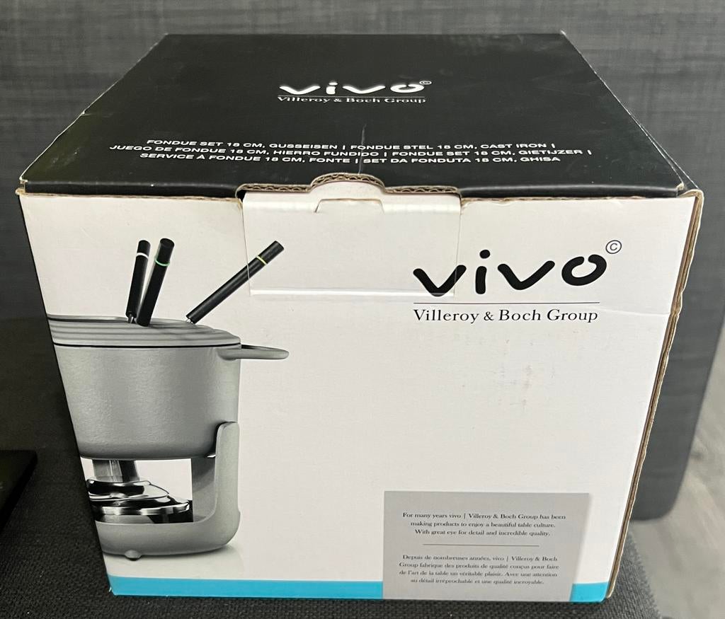 Villeroy & Boch fondue set 18 cm (nieuw), Overige typen, Nieuw, Ophalen of Verzenden, Metaal