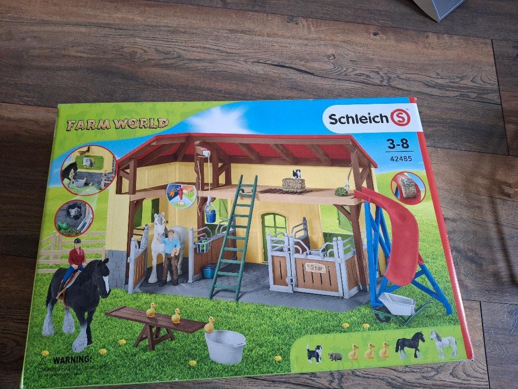 Schleich Manege/Boederij € 50,-, Ophalen of Verzenden, Nieuw, Jongen of Meisje