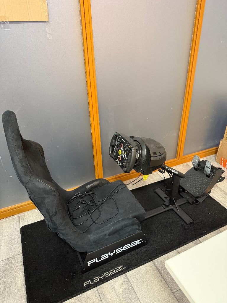 Playseat Evolution Alcantara & Ferrari F1 Racestuur, Ophalen, Zo goed als nieuw, Playseat of Racestoel, PlayStation 4