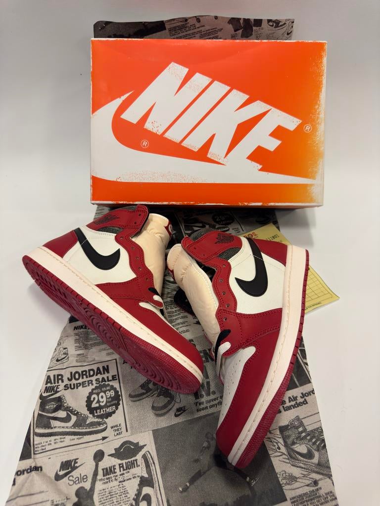 Jordan 1Retro High OG Chicago Lost and Found, size 44, Kleding | Heren, Schoenen, Overige kleuren, Sportschoenen, Nieuw, Ophalen of Verzenden