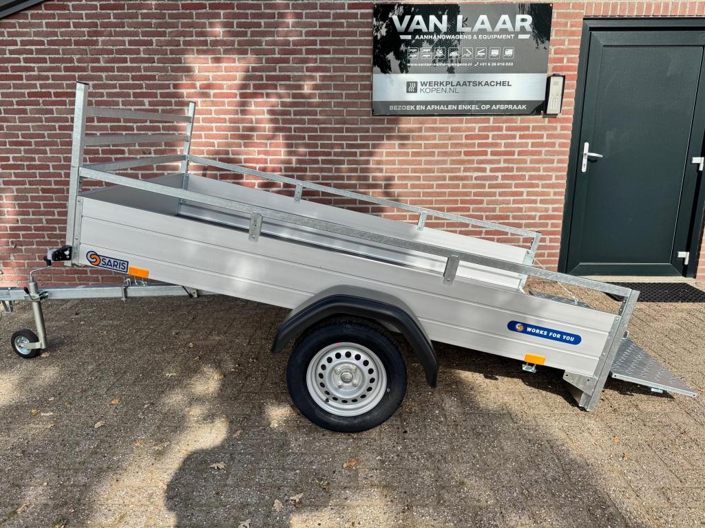 NIEUW Saris McAlu aanhangwagen Kantelbaar + Laadklep, Auto diversen, Saris aanhanhangwagens, Nieuw, Niet ingevuld, Metaalweg Hapert
