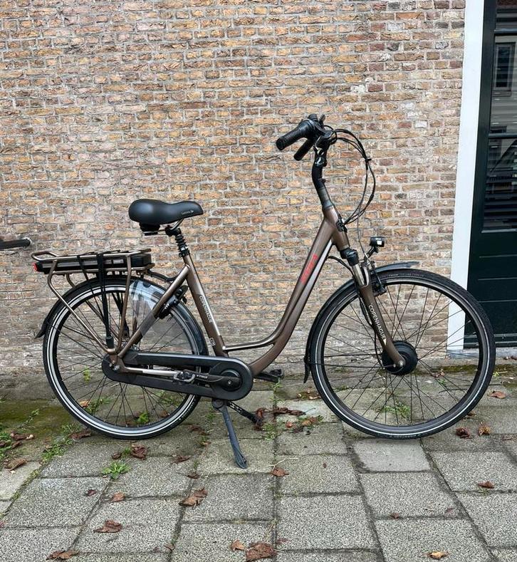Prachtig elektrisch damesfiets Stella Copenhague 4490km 2020, Zo goed als nieuw, 59 cm of meer, 50 km per accu of meer, Ophalen